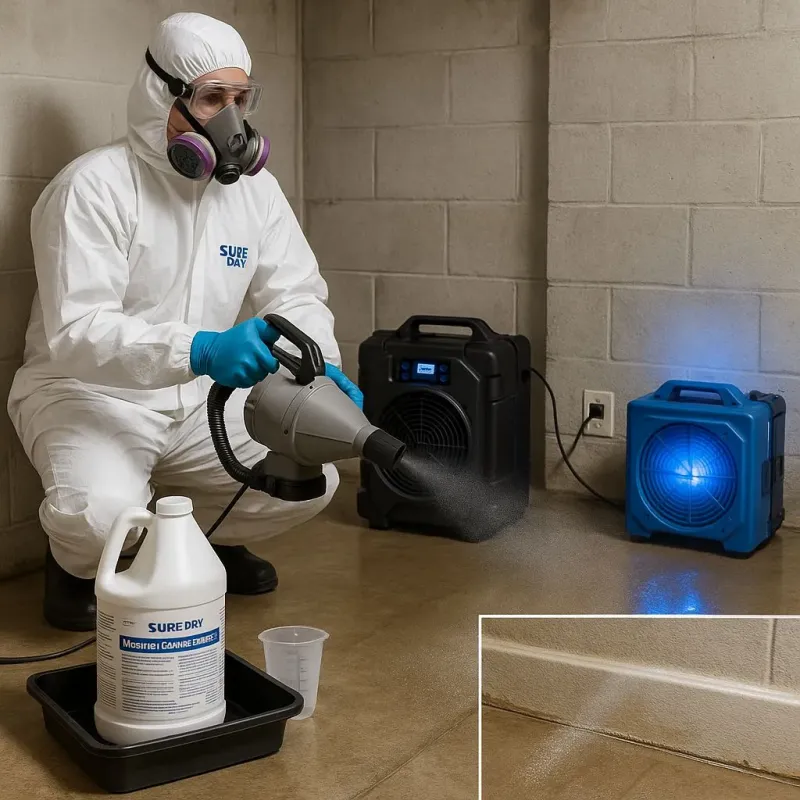 Sanitization and Odor Removal process in Imperial, PA