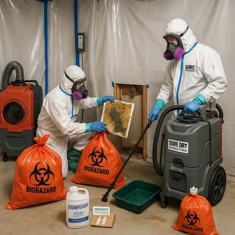 Contaminated Water Handling Protocols process in Imperial, PA